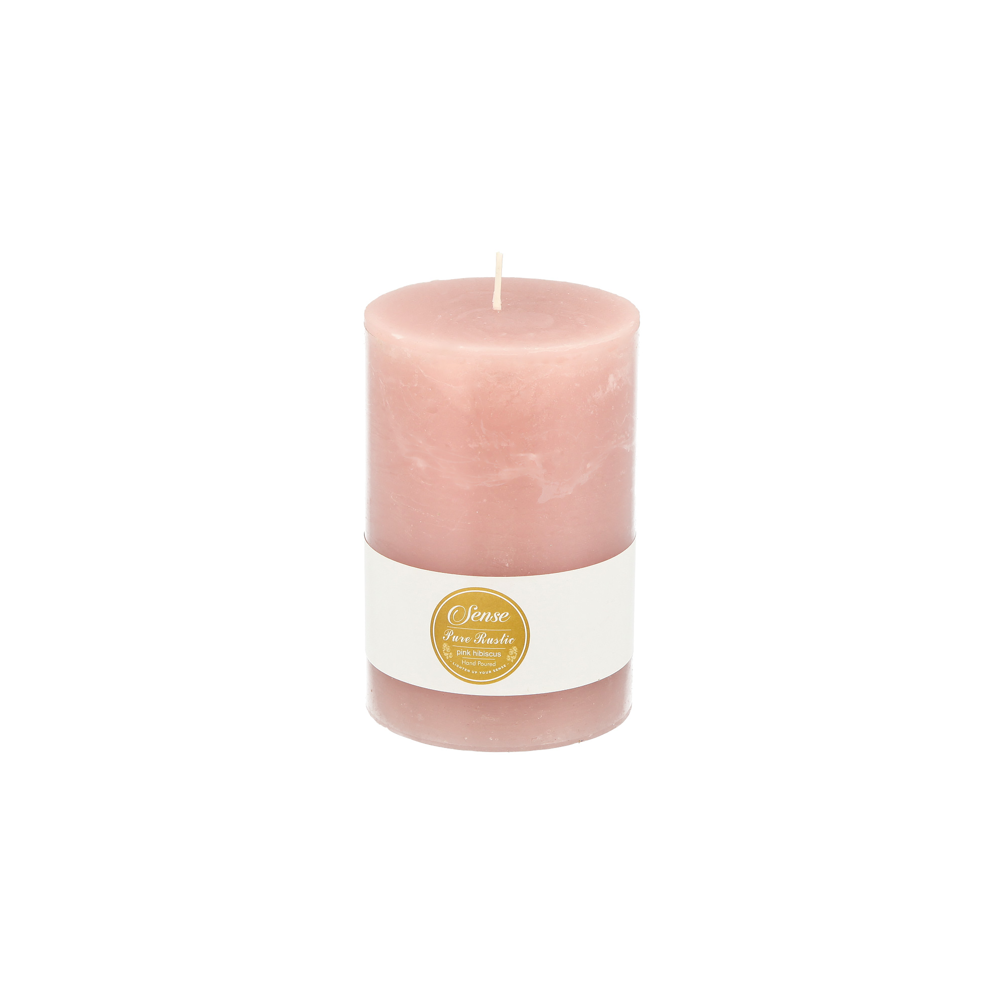 

Pillar Candle Rustic Pink