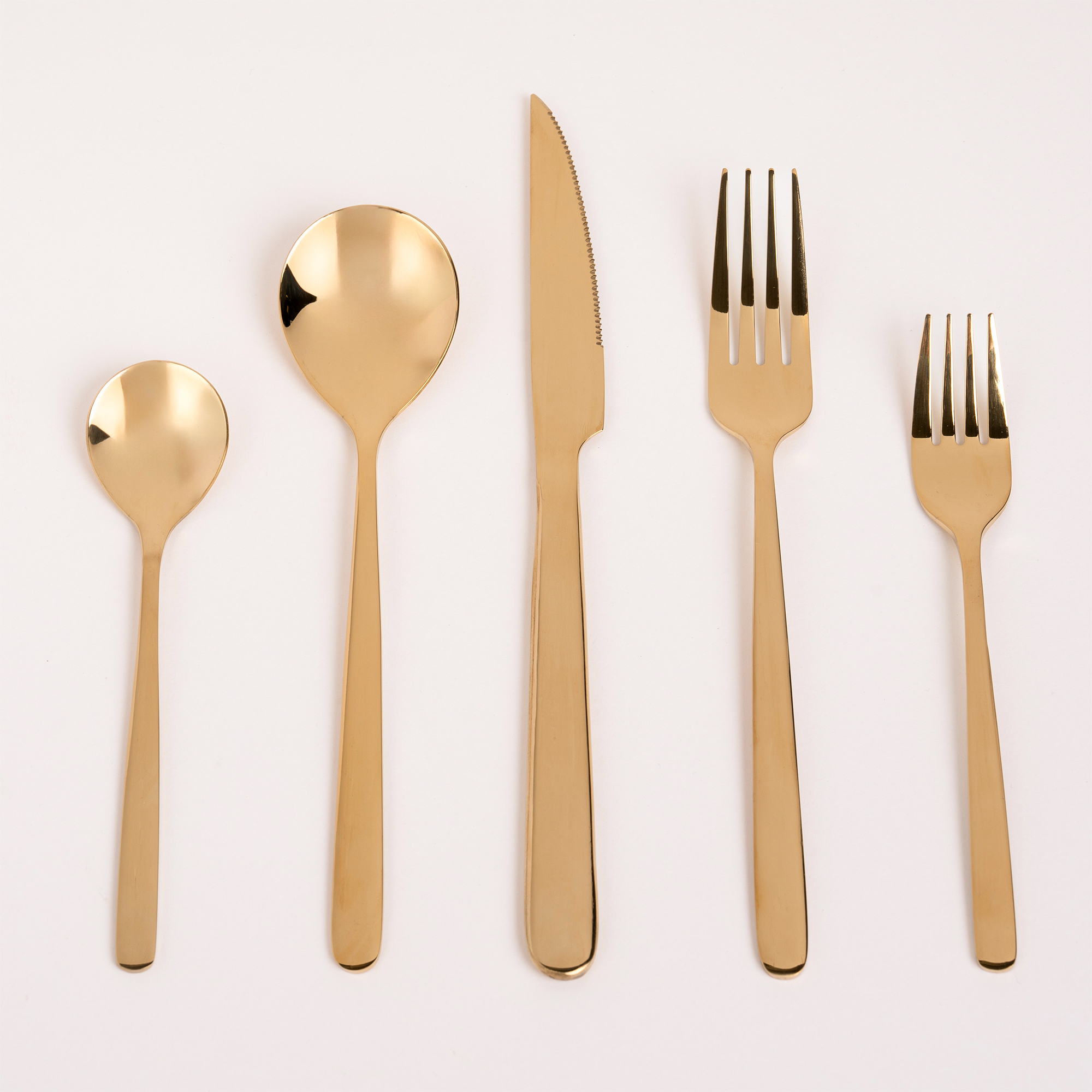 

La Mesa Majestic Cutlery Set 20 Pieces Shiny Gold