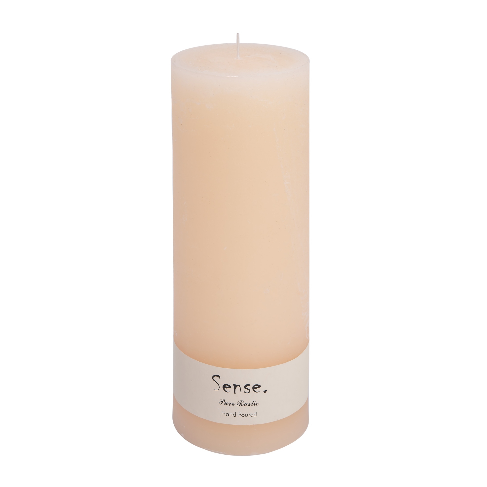 

Pillar Candle Sense Rustic Ivory